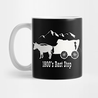 1900s Rest Stop Mug